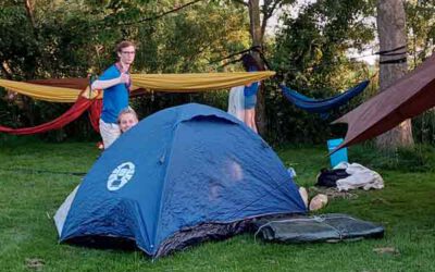 Het kampeerseizoen is begonnen op scoutingkampeereiland Jisp