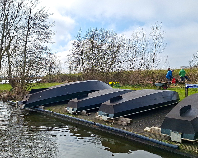 Winterklussen op het eiland